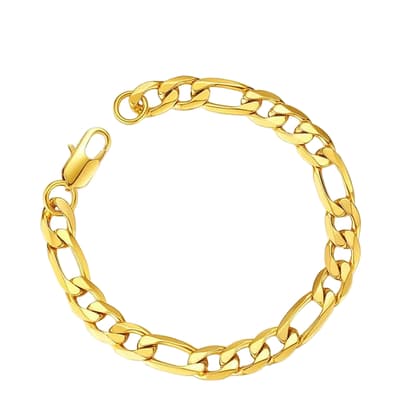 18K Gold Italian Link Bracelet