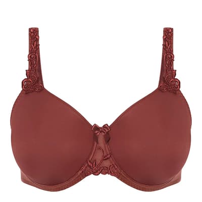 Brown Rigid Seamless Bra