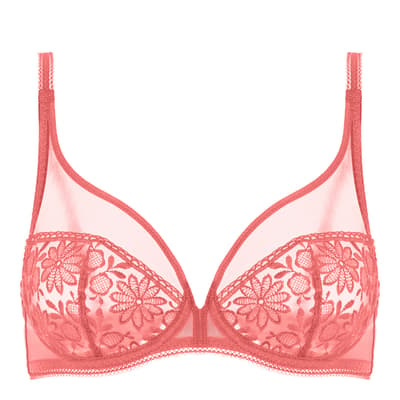 Pink Plunge Full Cup Bra