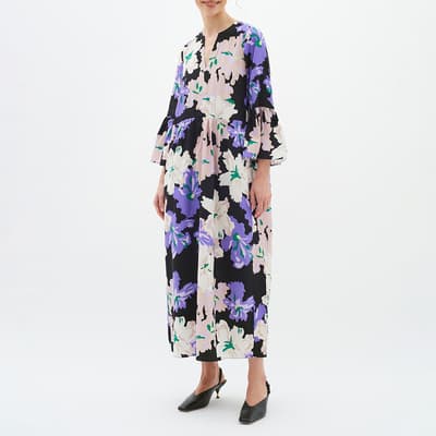 Purple Floral Hannah Dress