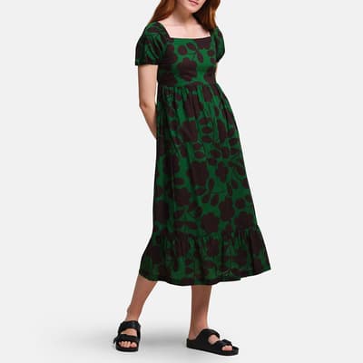 Green Orla Kiely Cotton Dress