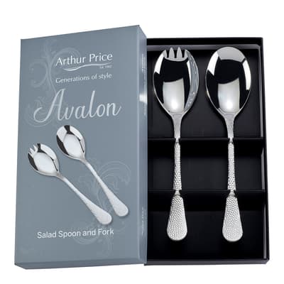 Set of 2 Avalon Stainless Steel Salad Servers