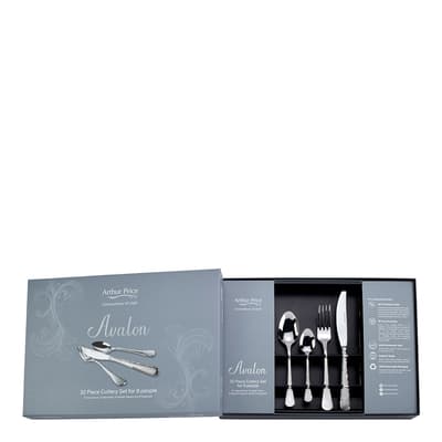 32 Piece Avalon Stainless Steel Set