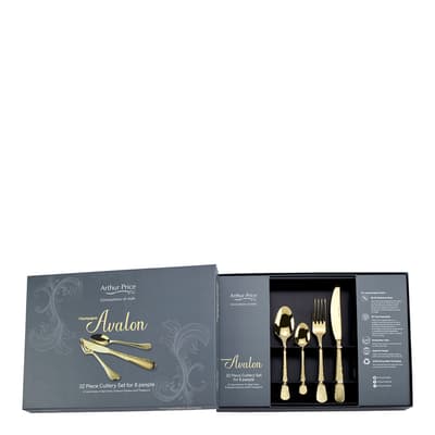 32 Piece Avalon Champagne Set