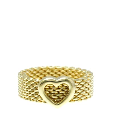 Gold Yellow Tiffany & Co Somerset Ring - A