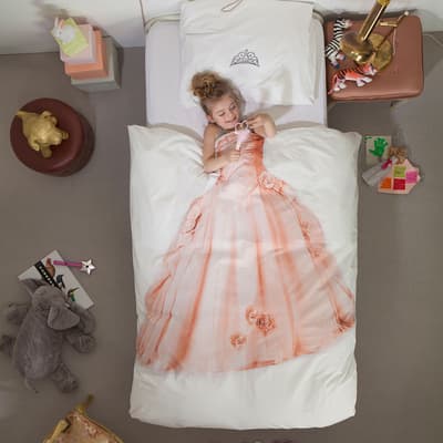 Princess Pink Duvet Cover Set