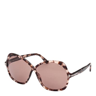 Women's Tom Ford Tortoise Sunglasses 64mm