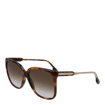 Women's Victoria Beckham Havana Sunglasses 59mm