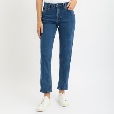 Blue Denim Girlfriend Jeans