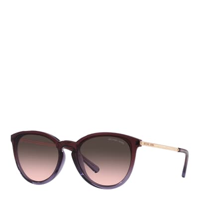 Plum Gradient Chamonix Sunglasses 56mm