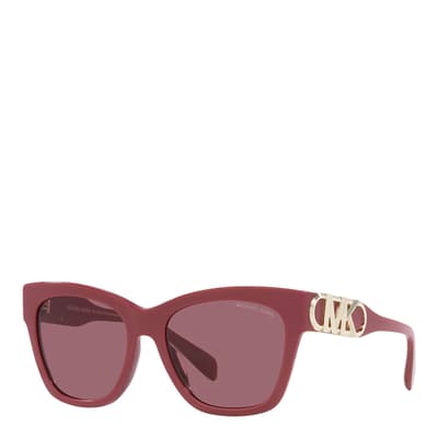Dusty Rose Empire Square Sunglasses 55mm