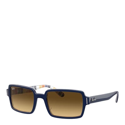 Blue On Stripes Orange Blue Benji Sunglasses 54mm