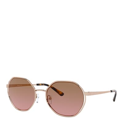 Rose Gold Porto Sunglasses 57mm