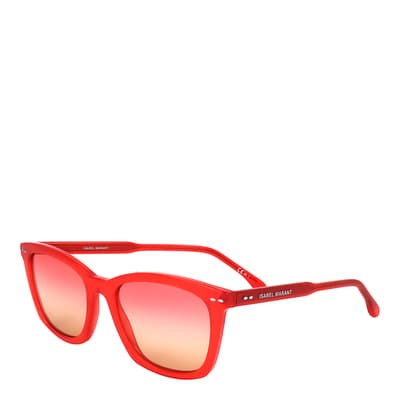 Red Square Sunglasses 55mm