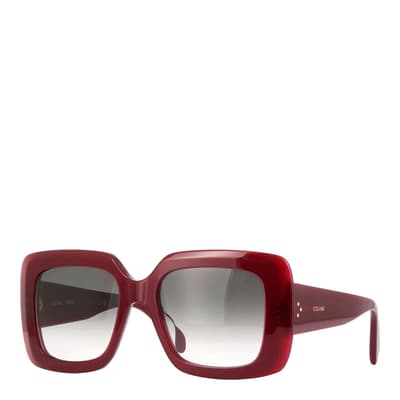 Women's Red Celine Sunglasses 54mm