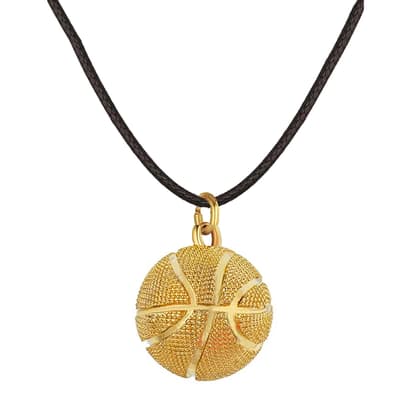 18K Gold Athletic Sports Necklace