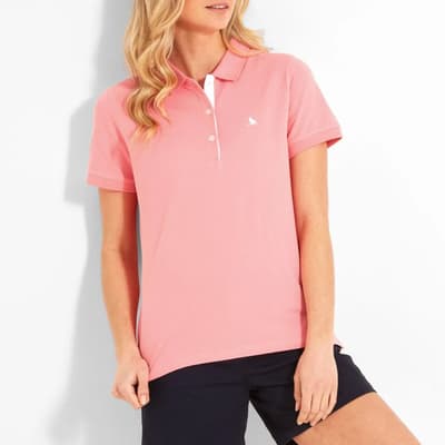 Pink St Ives Cotton Polo