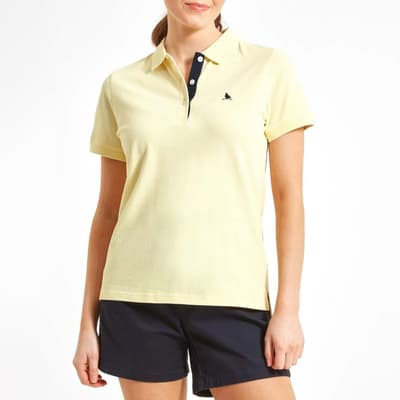 Yellow St Ives Cotton Polo