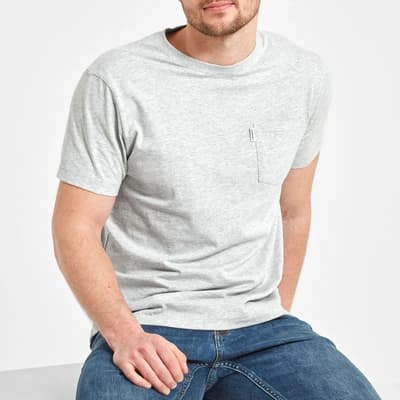 Grey Towan Cotton T-Shirt