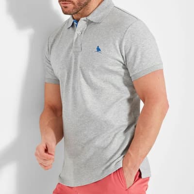Grey St Ives Cotton Polo