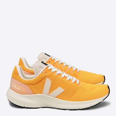 Men's Orange Marlin V-Knit Trainers