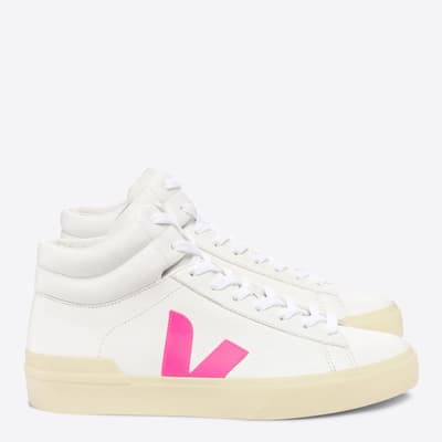 Women's White/Pink Minotaur Trainers