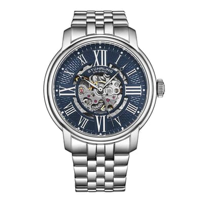 Men's Atrium Automatic Silver Watch 42mm