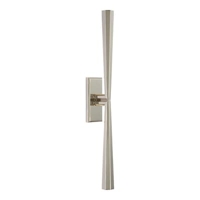 Galahad Linear Sconce in Polished Nickel