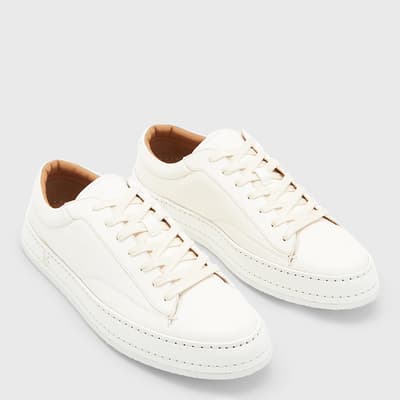 White Wooster Artisan Low Top Leather Trainers