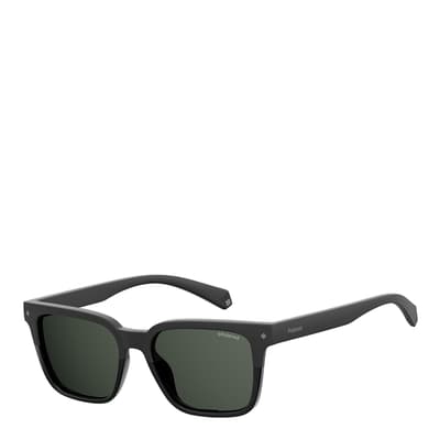 Black Rectangular Sunglasses 52mm