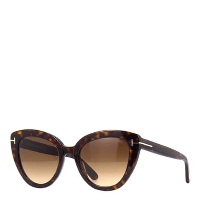 Women's Brown Tom Ford Izzi Sunglasses 53mm