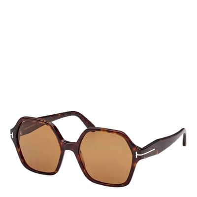 Women's Brown Tom Ford Romy Sunglasses 56mm