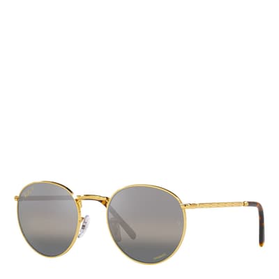 Legend Gold New Round Sunglasses
