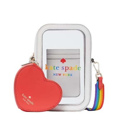 Rainbow Collection North South Phone Crossbody