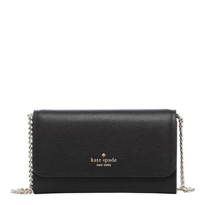 Darcy Refined Grain Leather Chain Wallet Crossbody