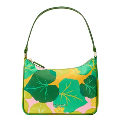 The Little Better Sam Cucumber Floral Small Shoulder Bag