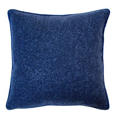 Fibre Filled- Boucle Cushion Denim 45 x 45 cm