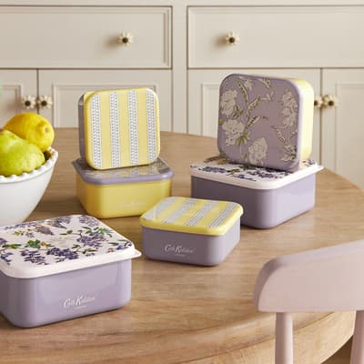 Set of 3 Wisteria Snack Boxes