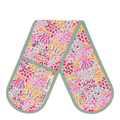 Affinity Ditsy Double Oven Glove