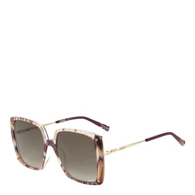 Women's Brown Missoni Sunglasses 58mm