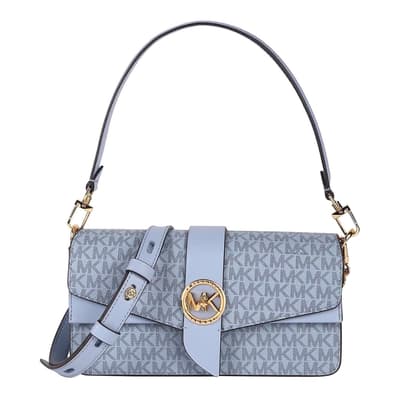 Pale Blue Greenwich Shoulder Bag