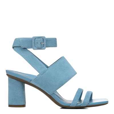 Blue Suede Yasmin Heeled Sandal