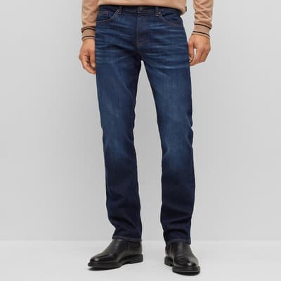 Dark Blue Delaware Slim Stretch Jeans