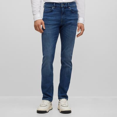 Blue Wash Delaware Slim Stretch Jeans