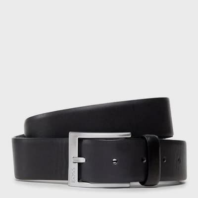 Black Erron Leather Belt