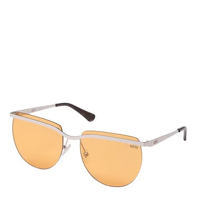 Women's Silver Guess Sunglasses 59mm