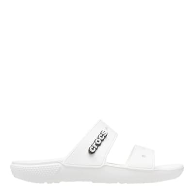 Unisex White Slides