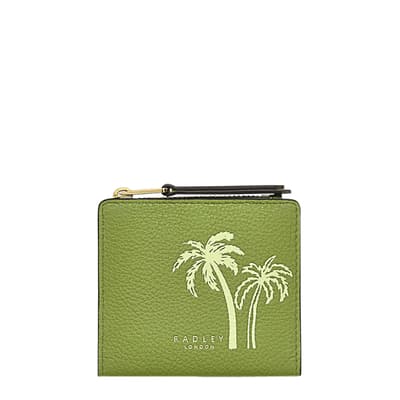 Bonsai Palm Bay Small Ziptop Coin Purse