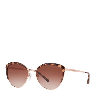 Rose Gold  Key Biscayne Sunglasses 56mm