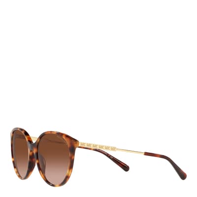 Amber Tortoise Cruz Bay Sunglasses 56mm